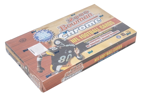 2000 Bowman Chrome Factory Sealed Hobby Box (24 Packs) – Possible Tom Brady Rookie Card!
